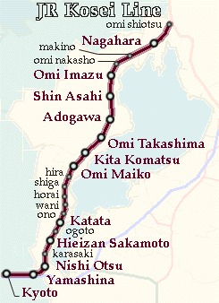 MAP OF KOSEI LINE